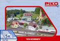 Набор строений «Загородные постройки» 5в1 PIKO НО (61925)